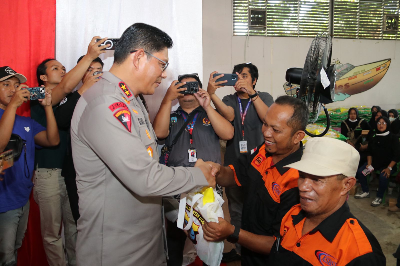 Kapolda Kaltara Silaturahmi dengan Serikat Buruh, Tegaskan Komitmen Lindungi Hak Pekerja