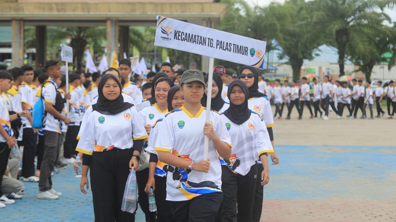Ribuan Atlet dari 10 Kecamatan Ramaikan Porkab II Bulungan 2025