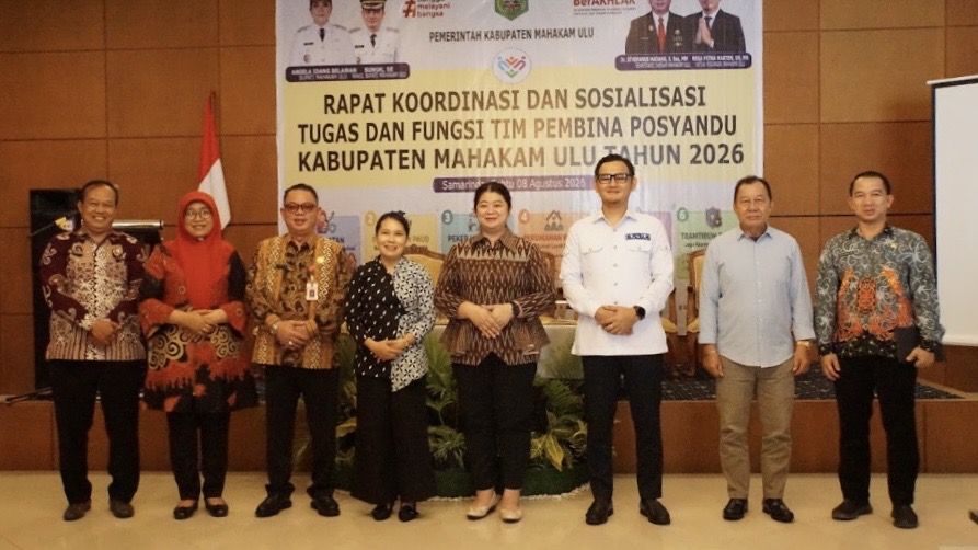 Buka Rakor TP Posyandu, Bupati Mahulu Tegaskan Pelayanan Dasar Lintas Sektor