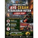 Antisipasi Kemarau, Kodim 0913/PPU Gencarkan Kampanye Pencegahan Karhutla