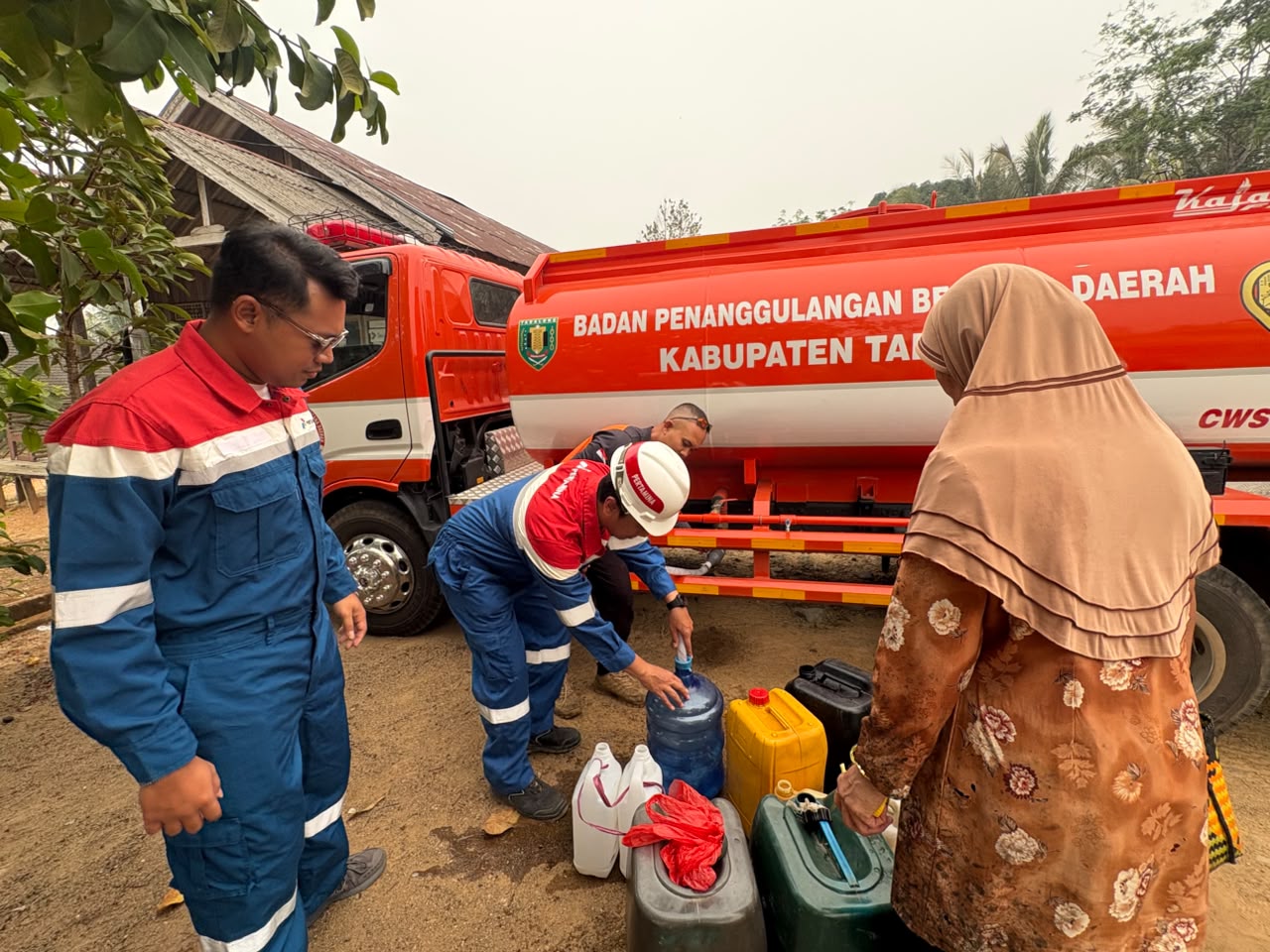 Pertamina EP Tanjung Field Pasok 1,1 Juta Liter Air Bersih Atasi Kekeringan…