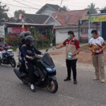 Cegah Perluasan ISPA, Gerindra PPU Bagikan Masker Gratis Ke Masyarakat